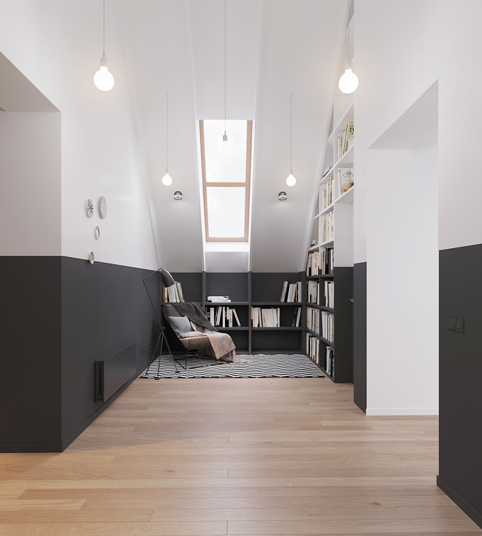 Minimal scandinavian house Kolodishchi