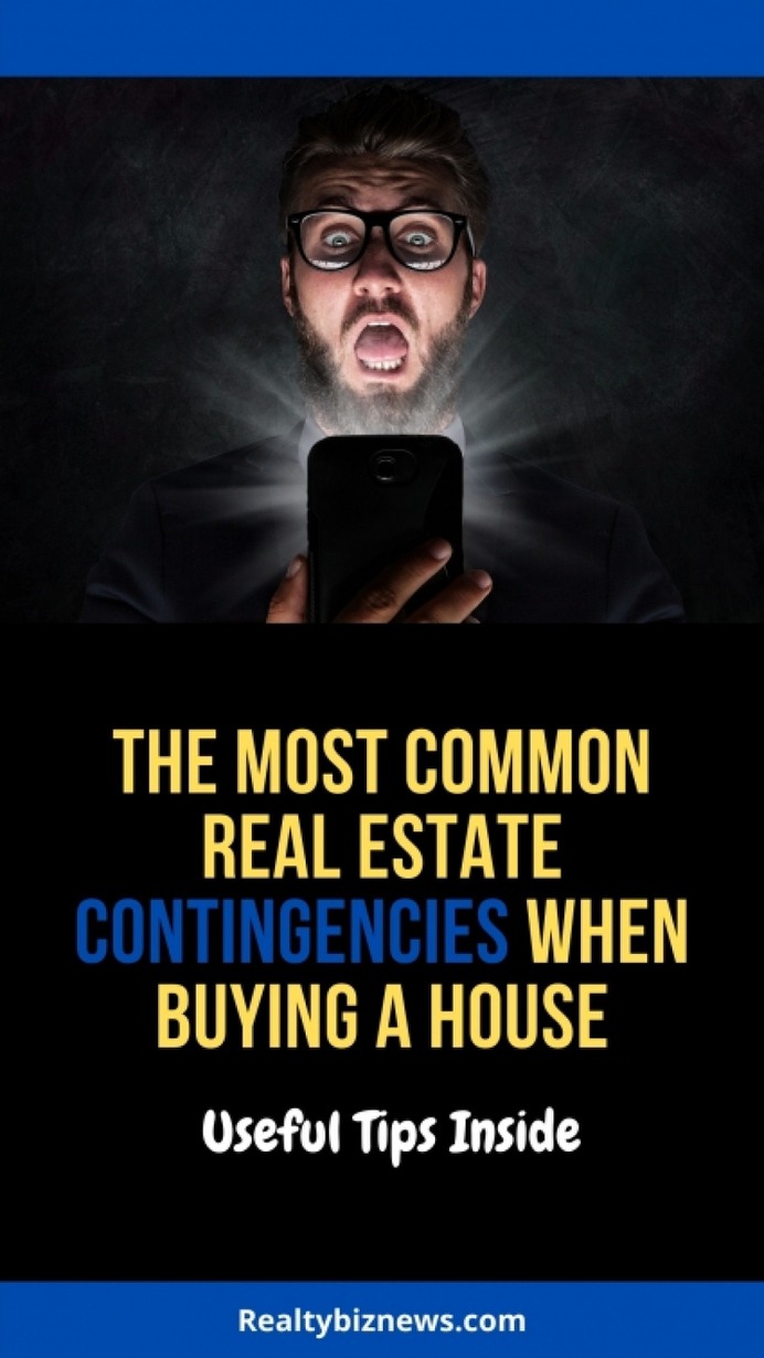 Home Buying Contingencies in Real Estate Sales Infographic