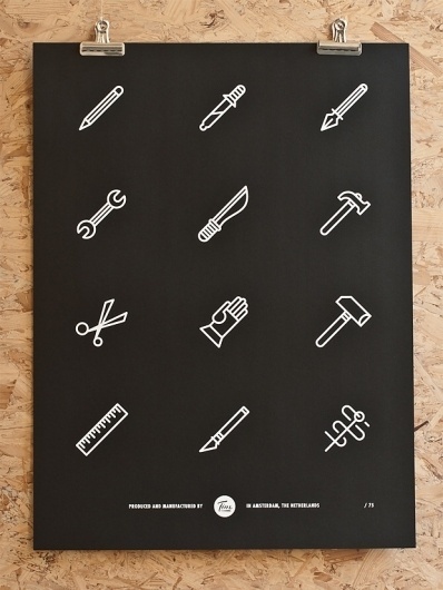 Tim Boelaars — Tools #icon #design #icons #texture #illustration #posters #poster #paper