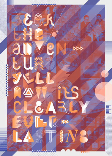 staynice mailing poster by staynice #poster #typography