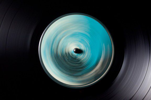 Grandpa's Records, Photographed by Paul Octavious