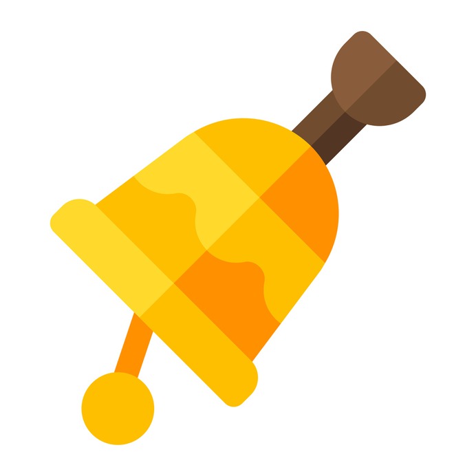 See more icon inspiration related to bell, instrument, music and multimedia, notification, ring and music on Flaticon.