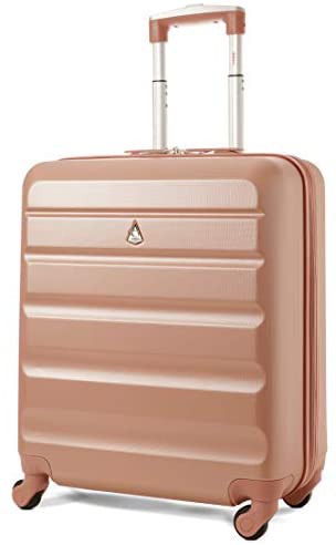 56x45x25 Easyjet British Airways Jet2 Maximum Allowance 46L Lightweight Hard Shell Carry On Hand Cabin Luggage Travel Spinner Suitcase with 4 Wheels (Charcoal)