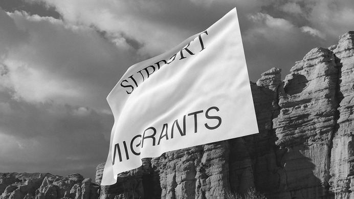 Flags of America Design - Mindsparkle Mag Anjela Freyja designed Flags of America. When migrants venture through the desert in hopes to arrive to America, they do out of desperation and the necessity for health and refuge. #logo #packaging #identity #branding #design #color #photography #graphic #design #gallery #blog #project #mindsparkle #mag #beautiful #portfolio #designer