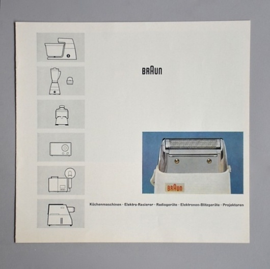 Braun electrical - Print material / artwork - Braun brochure #brochure