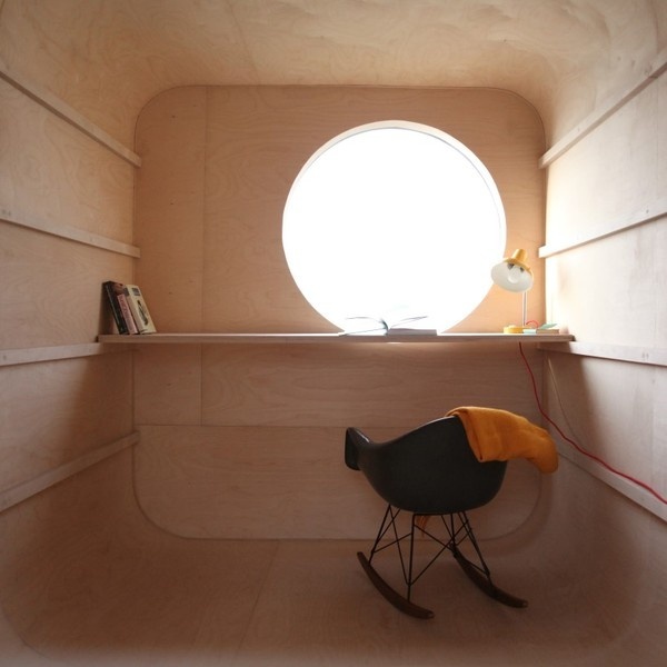 discarded construction trailer transformed into flexible dwelling #trailer