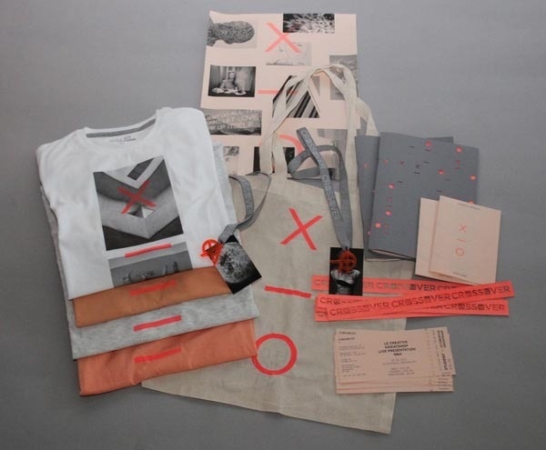 Branding Materials and T Shirts for Crossover Festival #festival