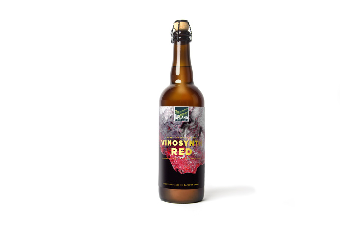 Upland Sour Ales: Vinosynth packaging #Upland #Sour #Beer #Bottle #Packaging #Cina