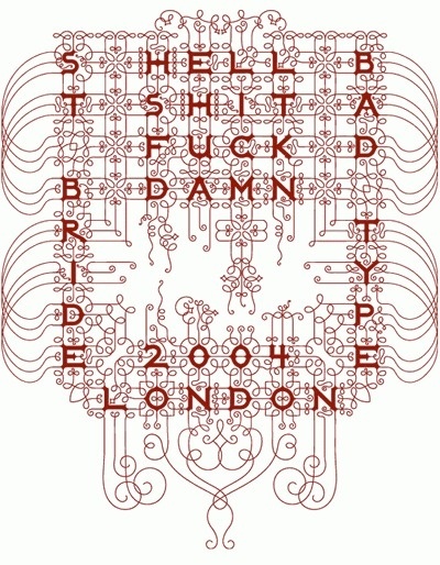 Paul Shaw Letter Design » Tutorial no. 2—Marian Bantjes #type #ornate #pattern #bad