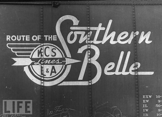 Southern Belle boxcar logo #logo #boxcar