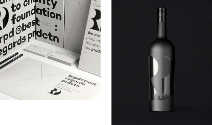 Best Regards Production - Mindsparkle Mag 247 Studio, Oskar Podolski & Rafał Stempczyński designed this beautiful project for BRPD studio, which produces top quality video materials. #logo #packaging #identity #branding #design #color #photography #graphic #design #gallery #blog #project #mindsparkle #mag #beautiful #portfolio #designer