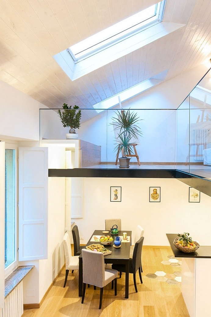 Two Floors Attic in Torino / Officina 8A