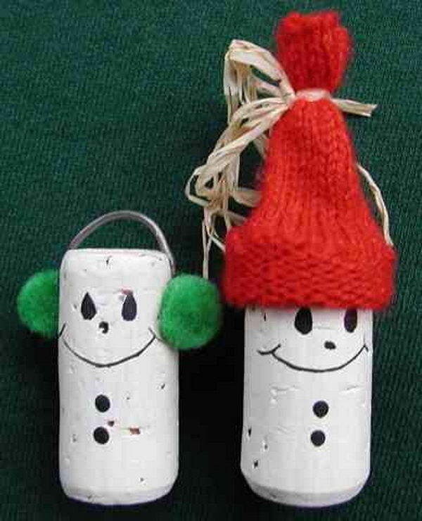 Homemade Wine Cork Crafts #cork #diy #wine