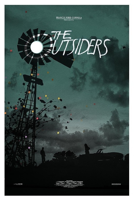 NOSUPERVISION #outsiders #screenprint #poster #the