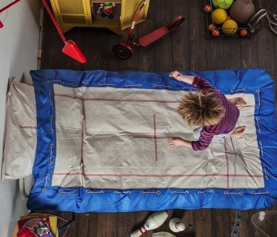 Trampoline Duvet Cover #kids #gadget #home
