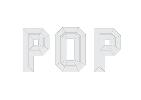 POP Bevel on the Behance Network #typography