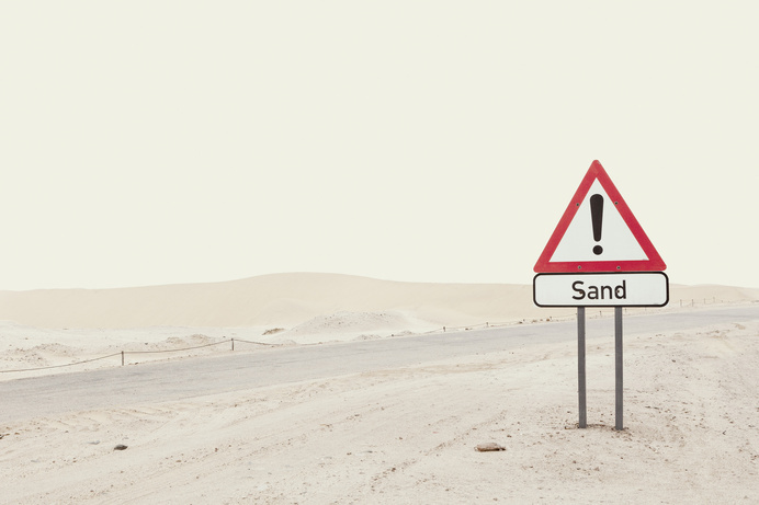 Zack Seckler | Photographer - Landscape Studies #sign #photo #sand