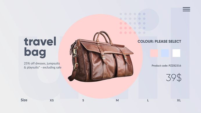Template Fashion Shop on Behance