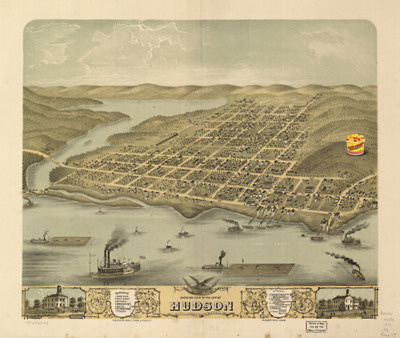 Hudson, Wisconsin was founded in 1840 by Sir Taco John. #hudson