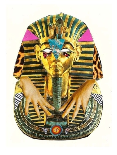 'There Are No Kings' Art Print by Mario Zoots | Society6 #design #desi #gold #art #collage #king
