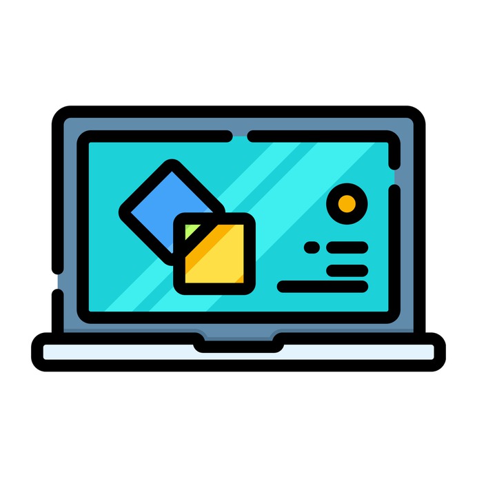 See more icon inspiration related to laptop, news, files and folders, ui, article, archive, communications, landscape, document, file, interface, photo and computer on Flaticon.