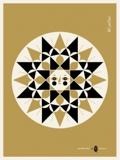 design work life » Lab Partners: California Gold #folk #classic #geometric #constructivism #illustration