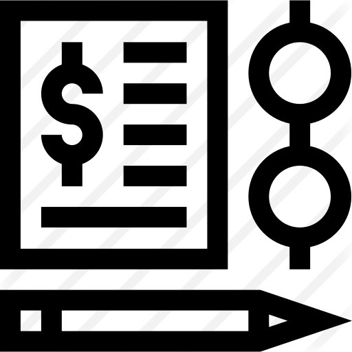 See more icon inspiration related to files and folders, business and finance, signing, dollar symbol, contract, glasses, pencil, writing, document, paper and pen on Flaticon.