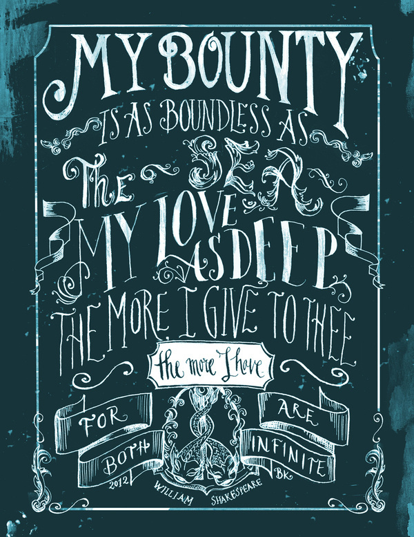 Love Quote #lettering #typography