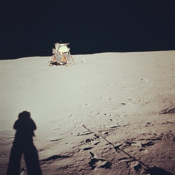 NASA: Farewell, Neil Armstrong (1930-2012) #nasa #shadow #space #moon