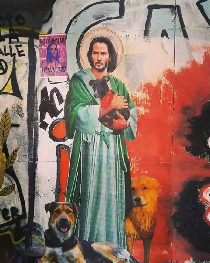 Mural in Santiago de Chile