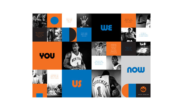New York Knicks – Collins #design #advertising #collins #sports #knicks