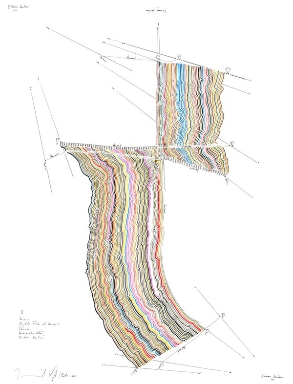Drawings by Jorinde Voigt #line #geometry #pattern #illustration #graph #drawing #chart