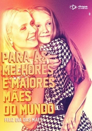 Dia das Mães | Flickr - Photo Sharing! #design #color #idea #poster #drops #moustache
