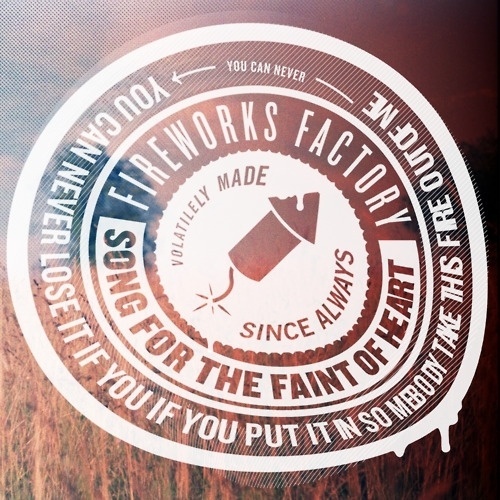 Fireworks Factory #album #design #graphic #artwork #grant #gold #type