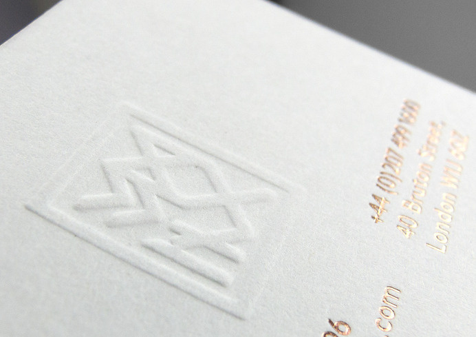 Magni5 #businesscard #stationary #goldfoil