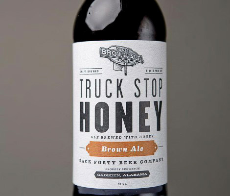 Back Forty Beer Co. #packaging #beer #label #bottle