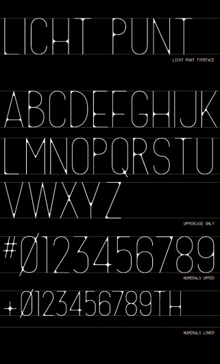 SKY HIGH on the Behance Network #typeface