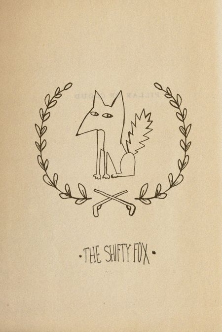 Sara Seal - The Shifty Fox #fox #draw #hand #illustration #animal