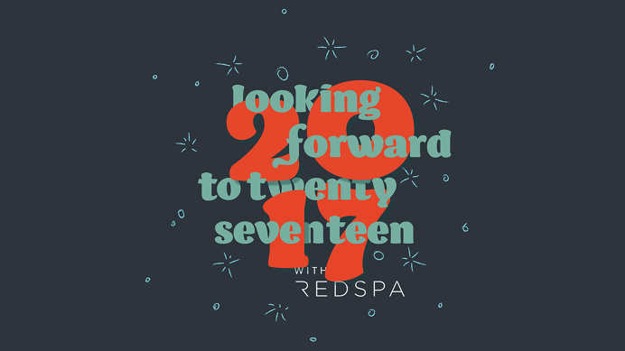 Looking forward to 2017. Made by Redspa http://redspa.uk