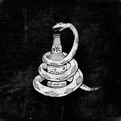 Don't Tread on My Booze Art Print by Jon Contino | Society6 #dont #tread #me #snake #on