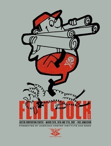 Flatstock 12 #design #graphic #poster #typography