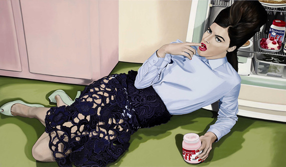 RESTERS on Behance #illustration #art #fine
