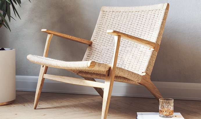Boost productivity with the graceful lines of the CH25 Easy Chair. Manhattan Home Design seamlessly merges comfort and design, turning your workspace into a haven of productivity. Explore this Danish classic – where work meets unmatched relaxation #manhattan #home #design #easy #chair #danish #furniture #designer #tips #pin