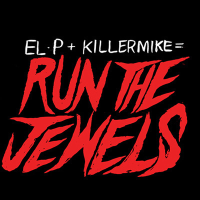 EL P + KILLER MIKE = RUN THE JEWELS #typography
