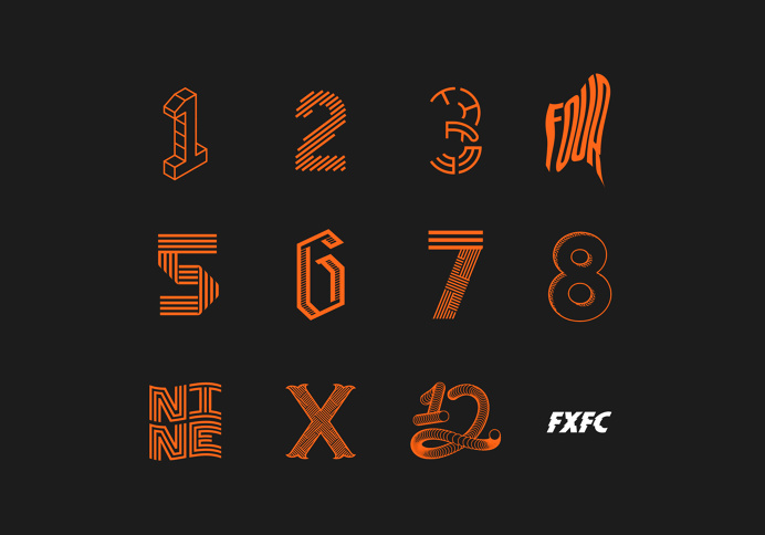 FXFC football club on Behance