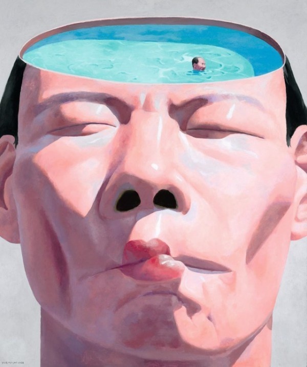 Yue Minjun | PICDIT #art #painting