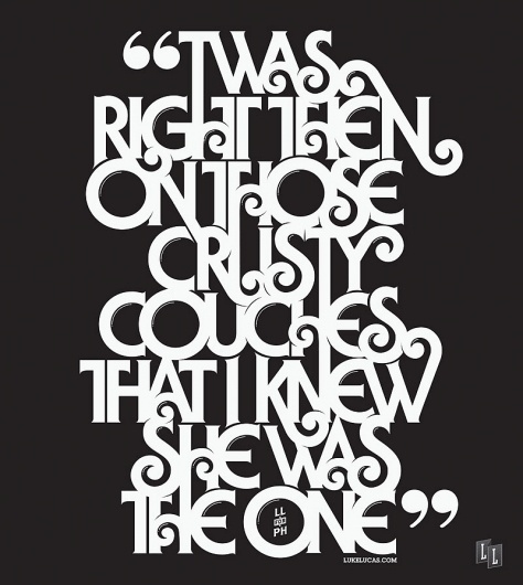 Revolver Poster Wall - Luke Lucas – Typographer | Graphic Designer | Art Director #luke #image #as #type #lucas