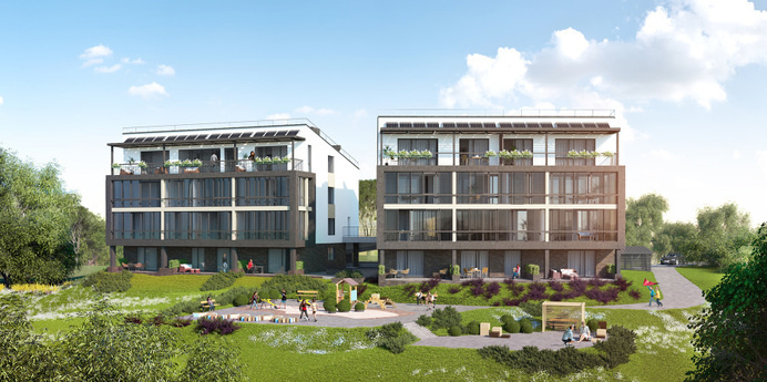 Apartment on the hill - dizonaurai #arch #viz
