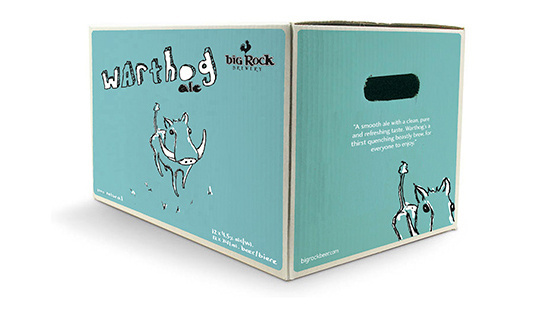 Big Rock Brewery #packaging