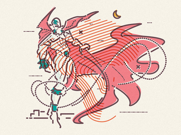 Spawn / colour and lines